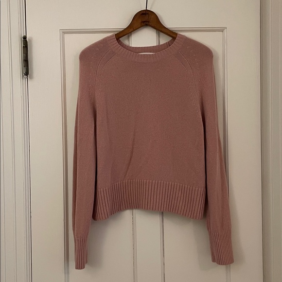 EVERLANE THE BOXY CREW IN CASHMERE PINK | WOMENS SIZE M - Picture 5 of 10